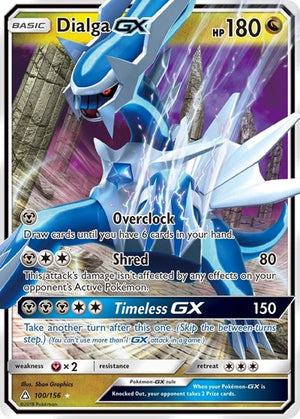 Pokemon TCG - SM - Ultra Prism - Dialga GX - 100/156 - Holofoil