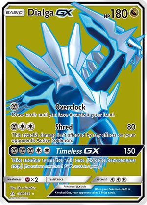 Pokemon TCG - SM - Ultra Prism - Dialga GX - 146/156 - Holofoil