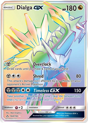 Pokemon TCG - SM - Ultra Prism - Dialga GX - 164/156 - Holofoil