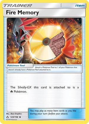 Pokemon TCG - SM - Ultra Prism - Fire Memory - 123/156