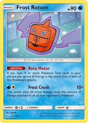Pokemon TCG - SM - Ultra Prism - Frost Rotom - 41/156