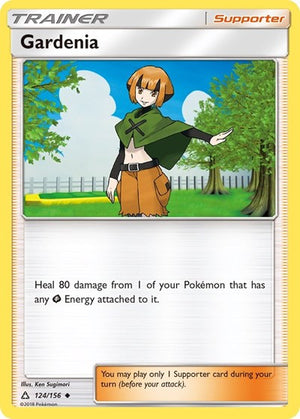 Pokemon TCG - SM - Ultra Prism - Gardenia - 124/156 - Reverse Holofoil