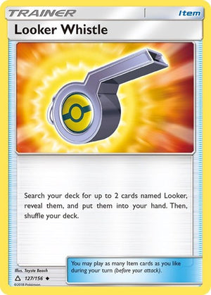 Pokemon TCG - SM - Ultra Prism - Looker Whistle - 127/156 - Reverse Holofoil