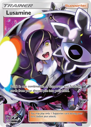 Pokemon TCG - SM - Ultra Prism - Lusamine - 153/156 - Holofoil