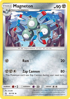Pokemon TCG - SM - Ultra Prism - Magneton - 82/156