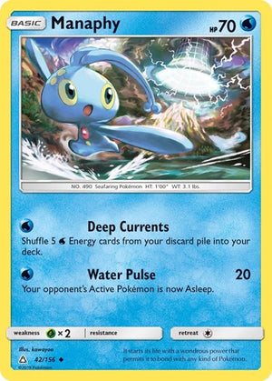 Pokemon TCG - SM - Ultra Prism - Manaphy - 42/156