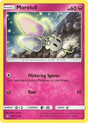 Pokemon TCG - SM - Ultra Prism - Morelull - 92/156 - Reverse Holofoil