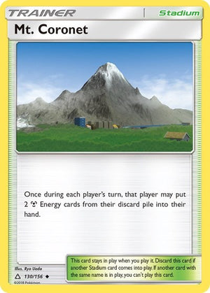 Pokemon TCG - SM - Ultra Prism - Mt. Coronet - 130/156