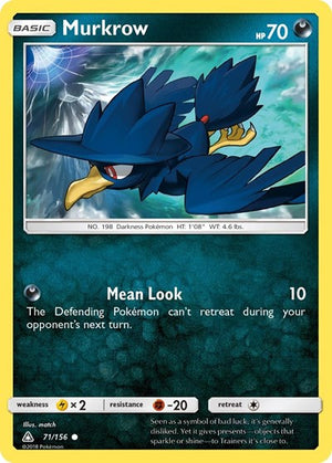 Pokemon TCG - SM - Ultra Prism - Murkrow - 71/156