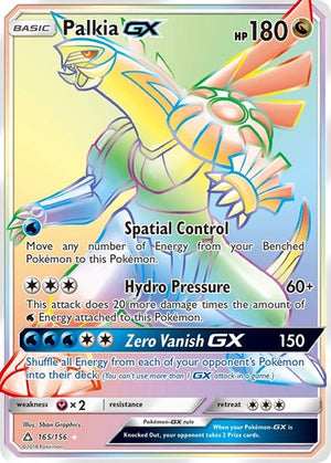 Pokemon TCG - SM - Ultra Prism - Palkia GX - 165/156 - Holofoil