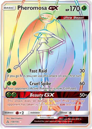 Pokemon TCG - SM - Ultra Prism - Pheromosa GX - 158/156 - Holofoil