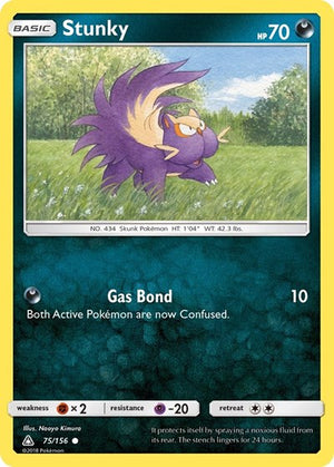 Pokemon TCG - SM - Ultra Prism - Stunky - 75/156