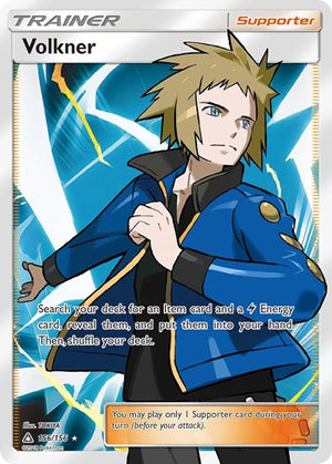 Pokemon TCG - SM - Ultra Prism - Volkner - 156/156 - Holofoil