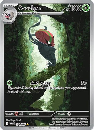 Pokemon TCG - SV10.5: White Flare - Accelgor - 094/086 - Holofoil