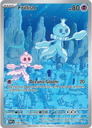 Pokemon TCG - SV10.5: White Flare - Frillish - 126/086 - Holofoil
