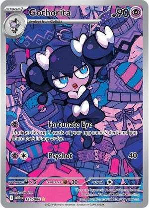 Pokemon TCG - SV10.5: White Flare - Gothorita - 125/086 - Holofoil