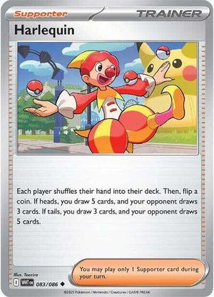 Pokemon TCG - SV10.5: White Flare - Harlequin - 083/086 - Reverse Holofoil