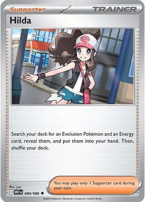 Pokemon TCG - SV10.5: White Flare - Hilda - 084/086