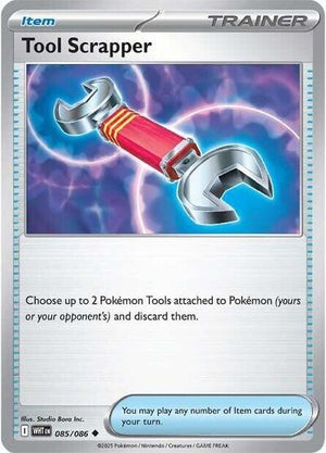 Pokemon TCG - SV10.5: White Flare - Tool Scrapper - 085/086