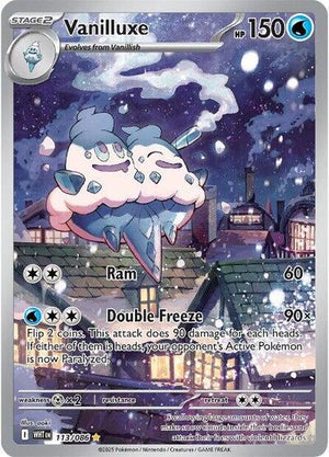 Pokemon TCG - SV10.5: White Flare - Vanilluxe - 113/086 - Holofoil