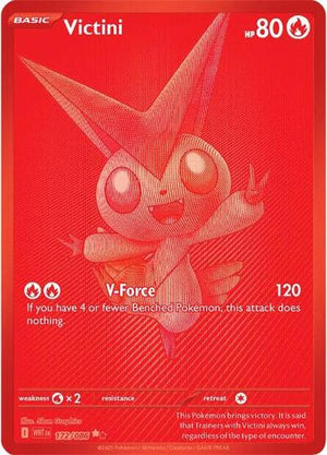 Pokemon TCG - SV10.5: White Flare - Victini - 172/086 - Holofoil