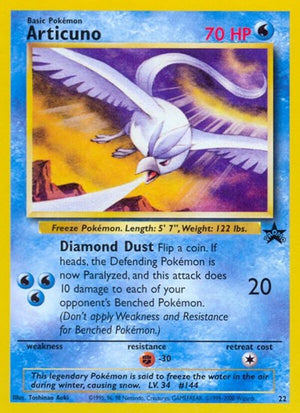 Pokemon TCG - Wizards Black Star Promos - Articuno - 22/53