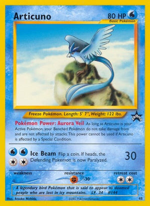 Pokemon TCG - Wizards Black Star Promos - Articuno - 48/53