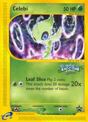 Pokemon TCG - Wizards Black Star Promos - Celebi - 50/53