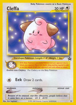 Pokemon TCG - Wizards Black Star Promos - Cleffa - 31/53