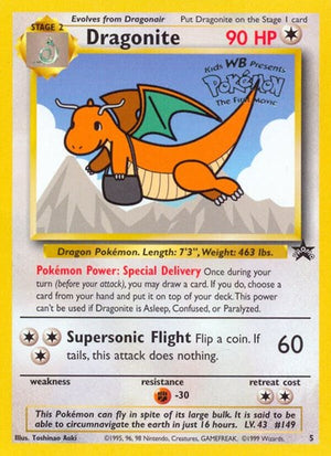 Pokemon TCG - Wizards Black Star Promos - Dragonite - 05/53