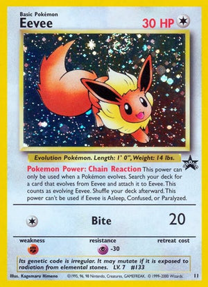 Pokemon TCG - Wizards Black Star Promos - Eevee - 11/53 - Holofoil