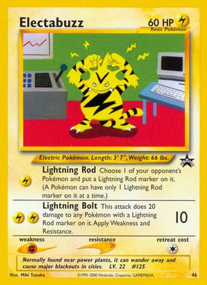 Pokemon TCG - Wizards Black Star Promos - Electabuzz - 46/53