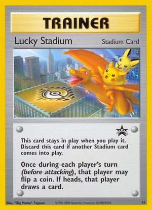 Pokemon TCG - Wizards Black Star Promos - Lucky Stadium - 41/53