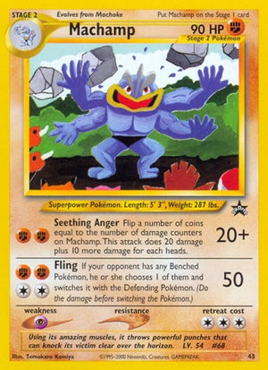 Pokemon TCG - Wizards Black Star Promos - Machamp - 43/53