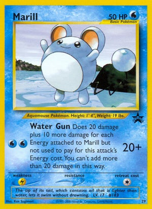 Pokemon TCG - Wizards Black Star Promos - Marill - 29/53