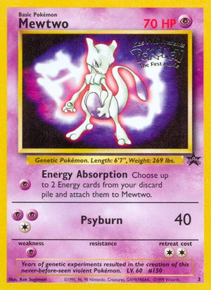 Pokemon TCG - Wizards Black Star Promos - Mewtwo - 03/53