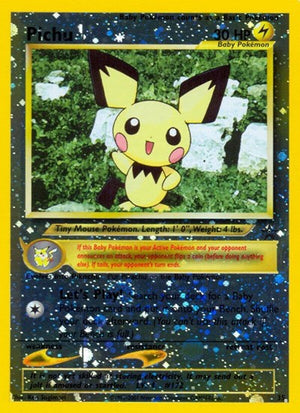Pokemon TCG - Wizards Black Star Promos - Pichu - 35/53 - Reverse Holofoil