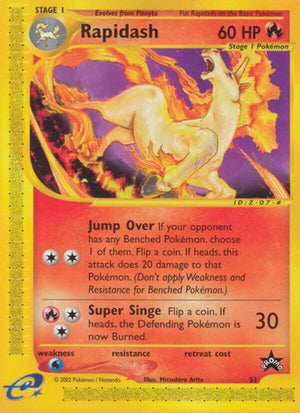 Pokemon TCG - Wizards Black Star Promos - Rapidash - 51/53