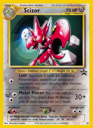 Pokemon TCG - Wizards Black Star Promos - Scizor - 33/53