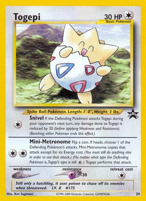 Pokemon TCG - Wizards Black Star Promos - Togepi - 30/53