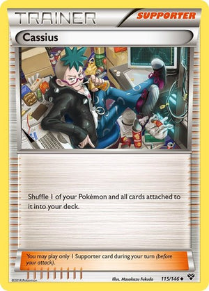Pokemon TCG - XY Base Set - Cassius - 115/146