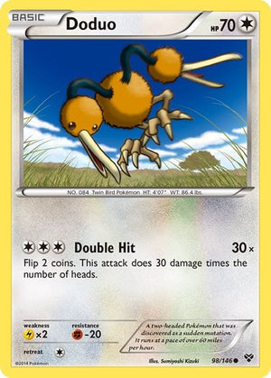 Pokemon TCG - XY Base Set - Doduo - 98/146