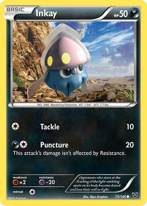 Pokemon TCG - XY Base Set - Inkay - 75/146