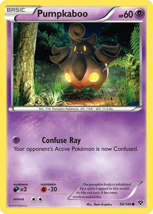 Pokemon TCG - XY Base Set - Pumpkaboo - 56/146