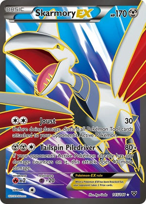 Pokemon TCG - XY Base Set - Skarmory EX - 145/146 - Holofoil