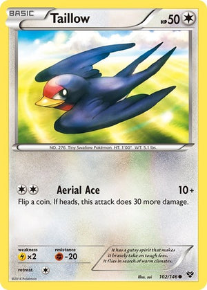 Pokemon TCG - XY Base Set - Taillow - 102/146