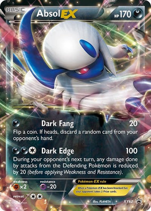 Pokemon TCG - XY Promos - Absol EX - XY62 - XY62 - Holofoil