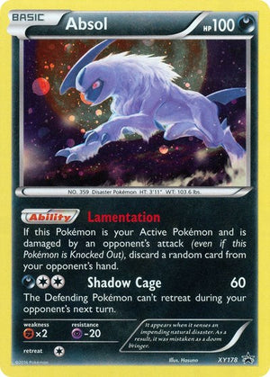 Pokemon TCG - XY Promos - Absol - XY178 - XY178 - Holofoil