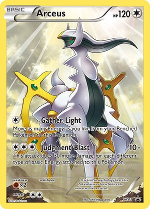 Pokemon TCG - XY Promos - Arceus - XY83 - XY83 - Holofoil