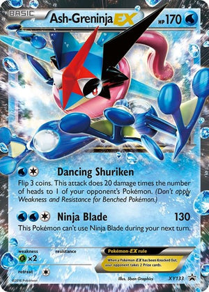 Pokemon TCG - XY Promos - Ash-Greninja EX - XY133 - XY133 - Holofoil